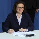 2018-03-12 Unterzeichnung des Koalitionsvertrages der 19. Wahlperiode des Bundestages by Sandro Halank–015