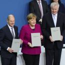 2018-03-12 Unterzeichnung des Koalitionsvertrages der 19. Wahlperiode des Bundestages by Sandro Halank–054